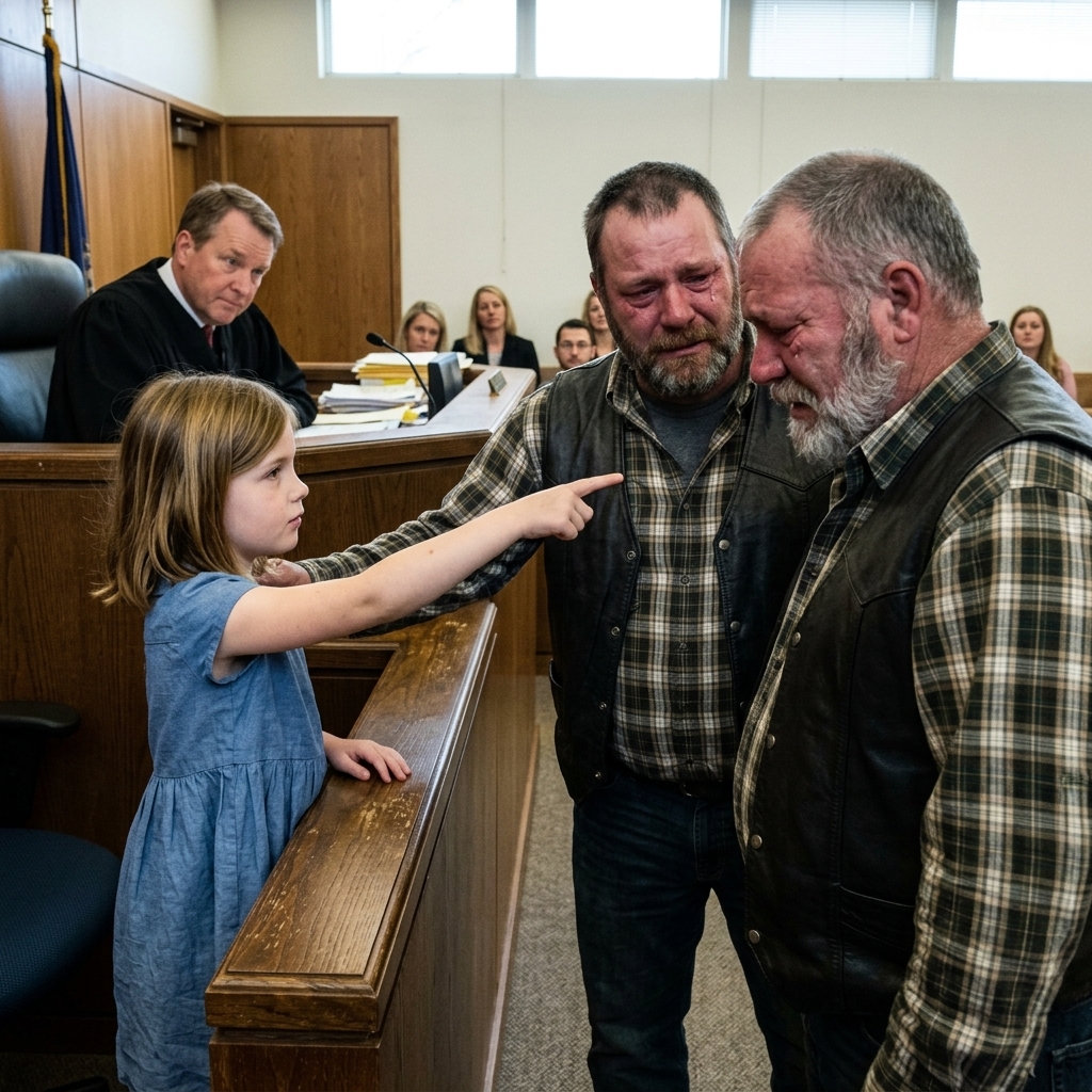 A LEATHER-CLAD biker was THROWN OUT of a luxury restaurant like a CRIMINAL. His DAUGHTER DENIED him with a single lie. He walked into the cold without a fight. What she whispered when he saved a life NO ONE SAW COMING!