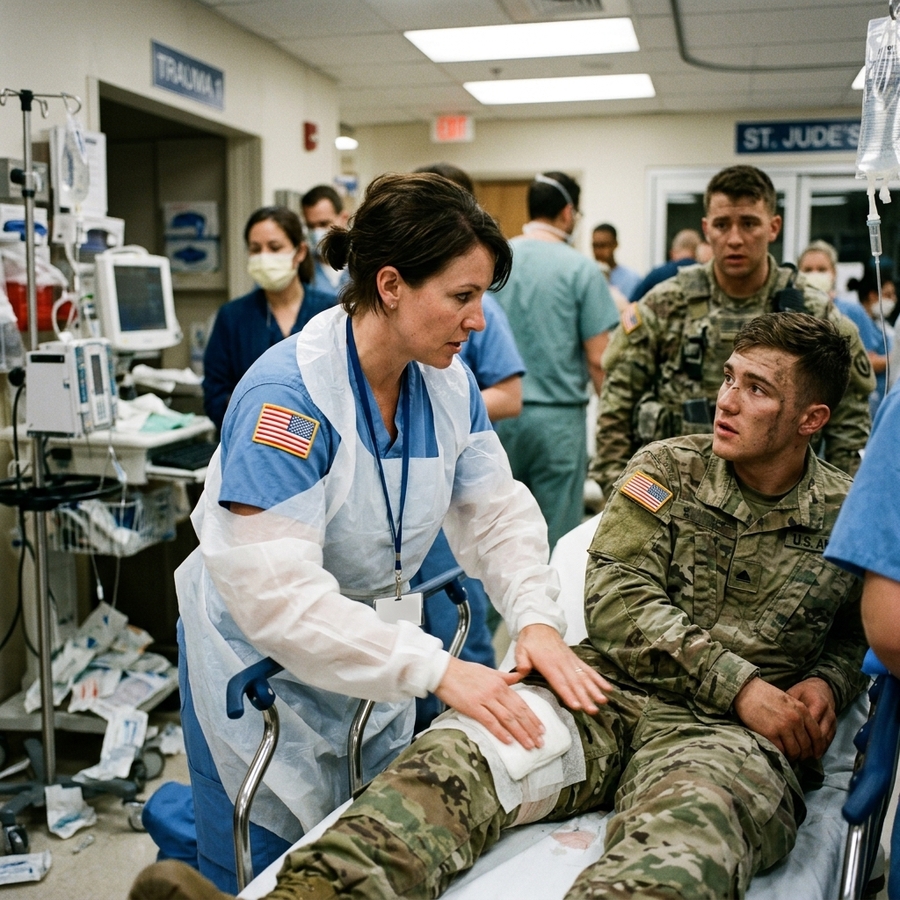 They Gave the Rookie the Night Shift Alone — Then a Black Hawk Made an Emergency Landing on the Roof