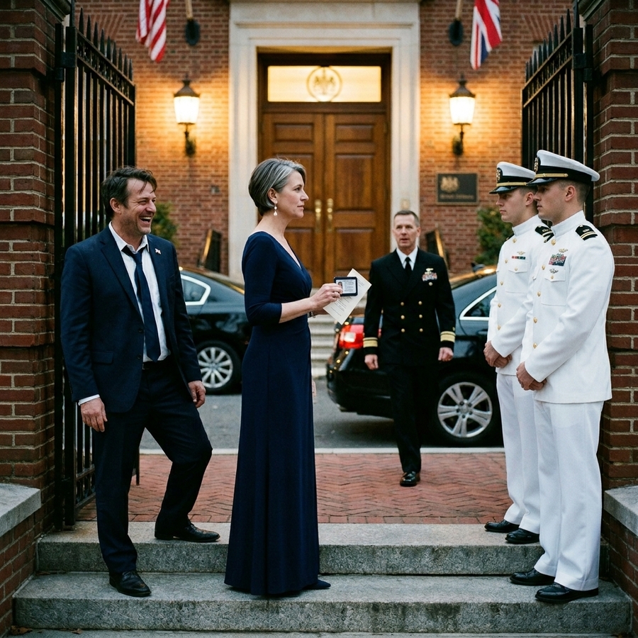Two SEALs Blocked Me From The Embassy Reception—Then Their Admiral Walked In And Saluted Me First
