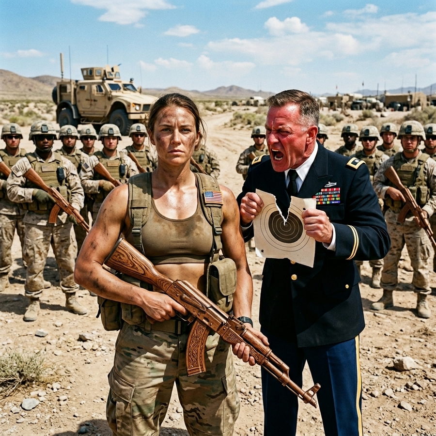 He Ripped Up Her Target to Destroy Her Career—Then 40 Hidden Snipers Chambered Rounds and Did Something No one Expected