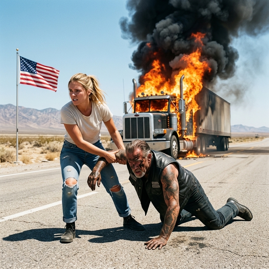 Deaf Girl Saved A Hells Angel Biker From A Burning Wreck — What His Brothers Did In Returned Shocked The Entire America