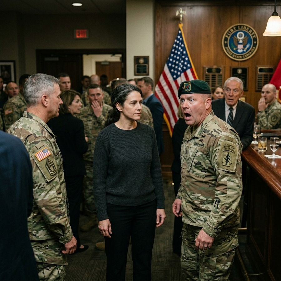 A Green Beret Cornered Me At The Officer’s Club—Not Knowing I’d Sign His Deployment Orders