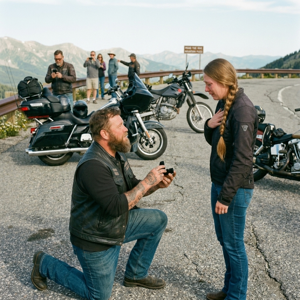 I spent SEVEN MONTHS planning a SECRET proposal on a Colorado mountain pass after a 500-mile ride. She said YES. Three months later, she revealed she’d found the ring THREE DAYS before we left. I was COMPLETELY blindsided. But the REAL reason she kept quiet changed EVERYTHING. WOULD YOU HAVE DONE THE SAME?