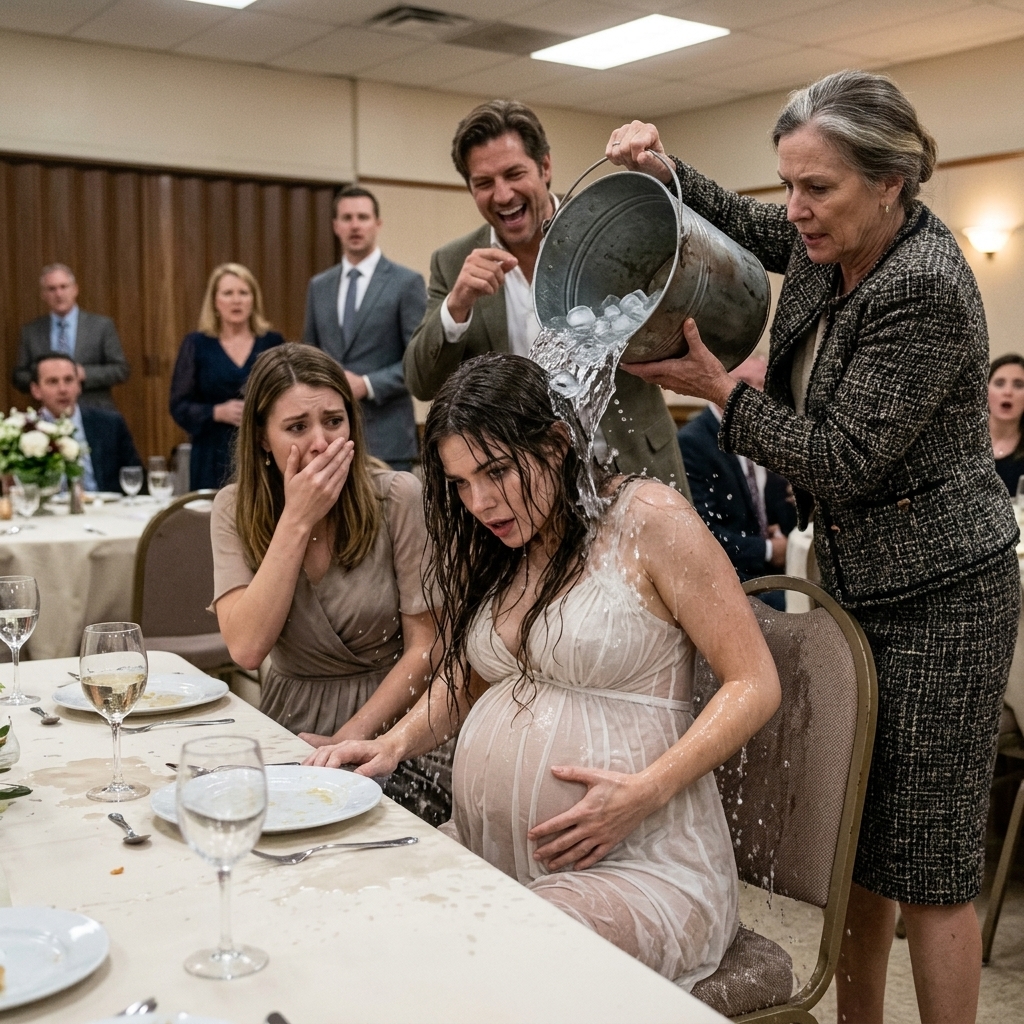 WHOLE STORY:  I sat there, shivering, while Diane’s filthy water dripped from my hair onto the expensive Persian rug—the same rug I had approved for the corporate headquarters three years ago