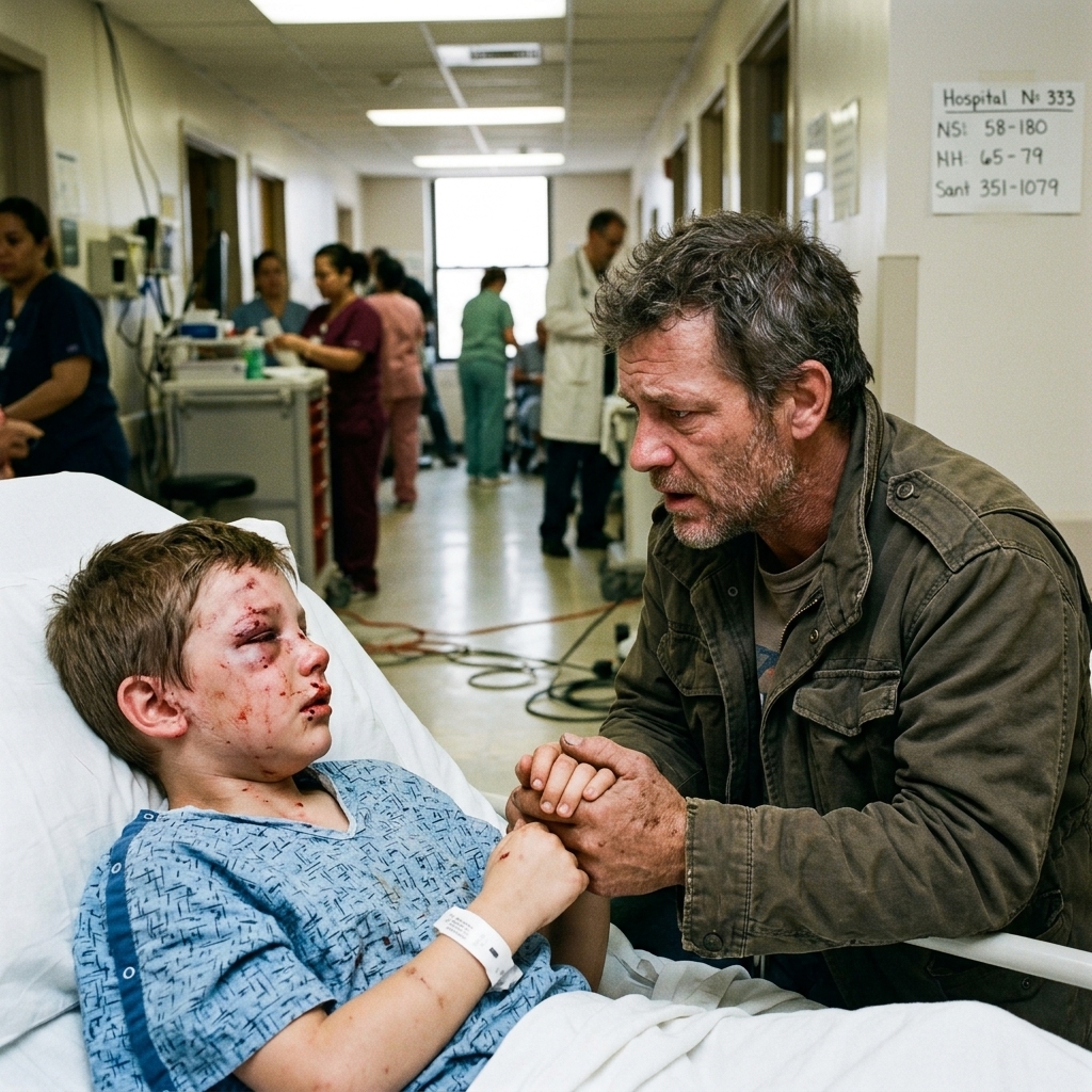WHOLE STORY: My eight-year-old son was nearly beaten to death in his grandfather’s driveway while three grown men laughed and pinned him down