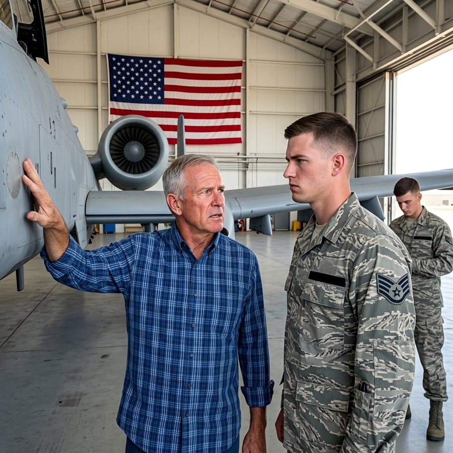They All Laughed At Him, But When This 76-Year-Old Vet’s Bare Hand Found Deadly A-10 Engine Crack That A $340,000 System Missed — Everyone Went Dead Silent