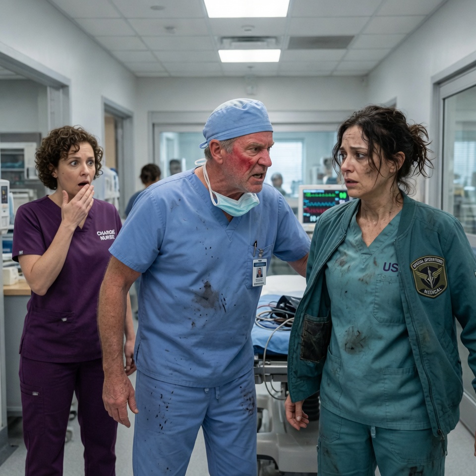 My chief of surgery threatened to fire me in front of the entire trauma team while a patient was crashing