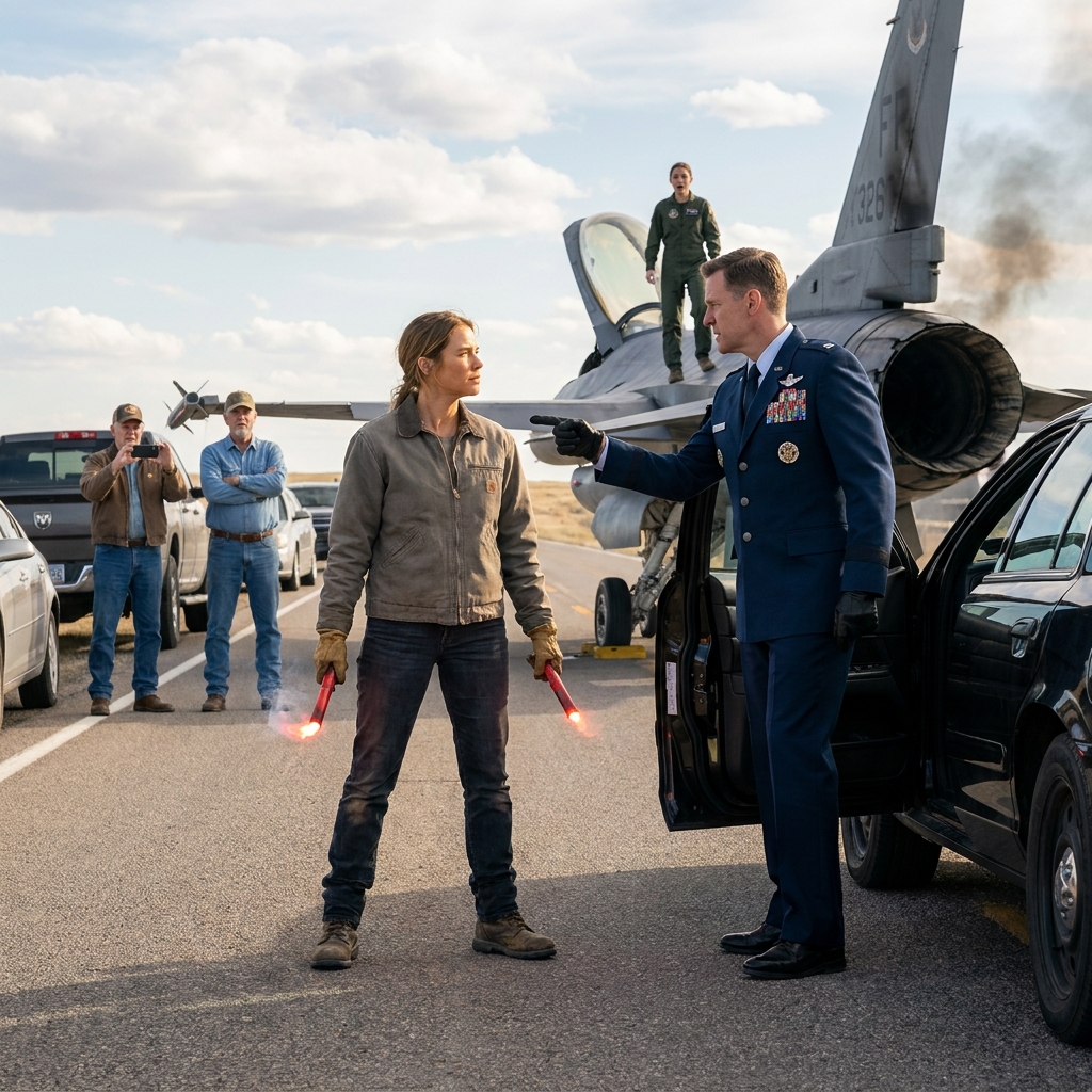 I recognized the pilot’s voice the moment she radioed for help — it was the daughter of the man I saved 24 years ago. She had a letter in her flight bag, sealed, with my name on it.