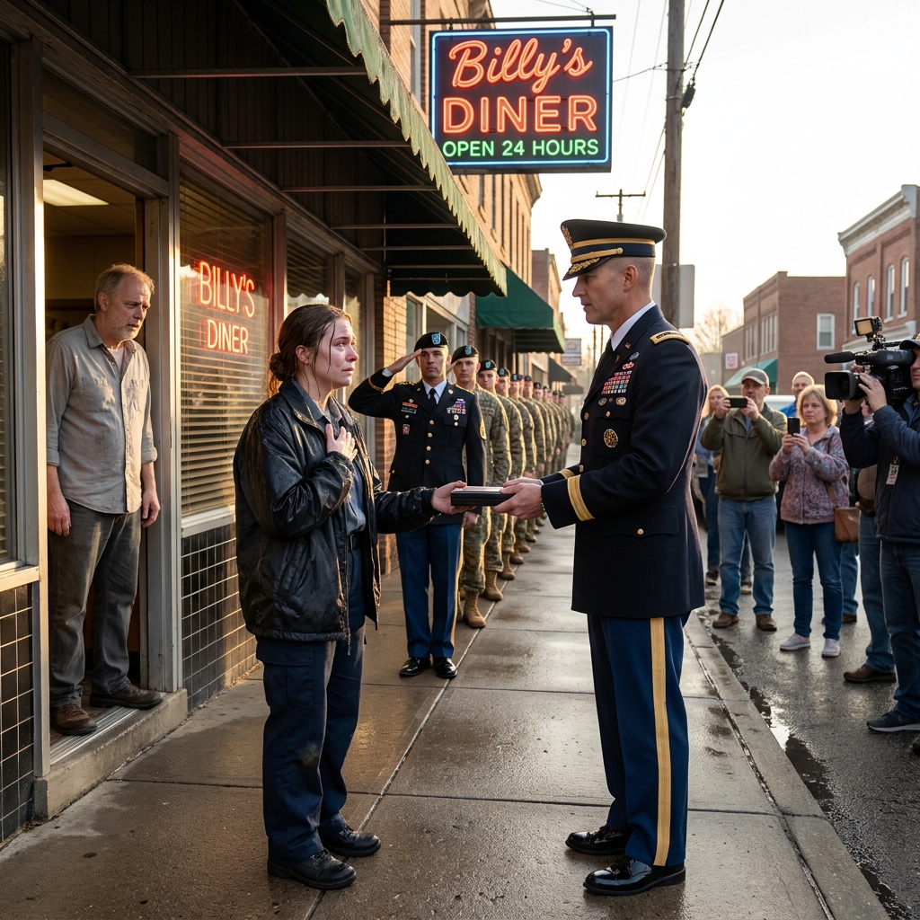She Gave a Meal to a Homeless Man. The Next Day, 200 Soldiers Lined Up for Her