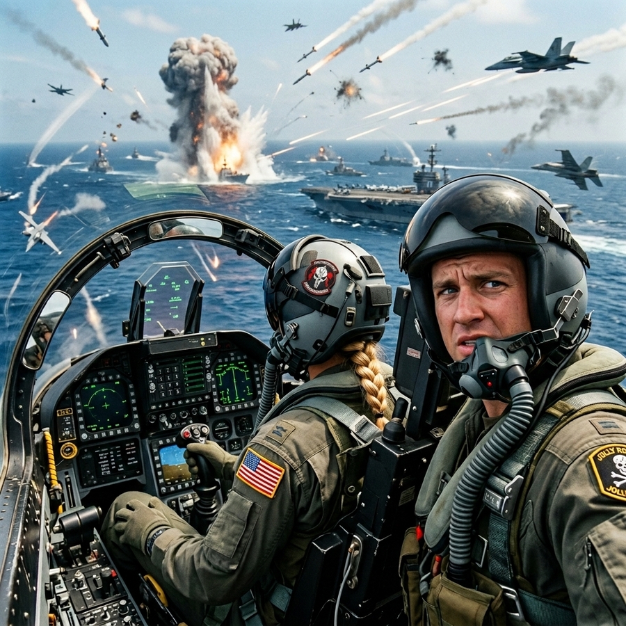 They Mocked Her as a ‘Spreadsheet Commander’—Then She Flew Into a Missile to Save the Man Who Humiliated Her