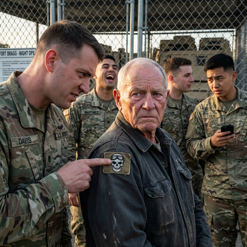 They called my combat patch a Halloween costume, flicked it, and laughed. I said nothing until a two-star general’s seven words silenced every soldier in the building.