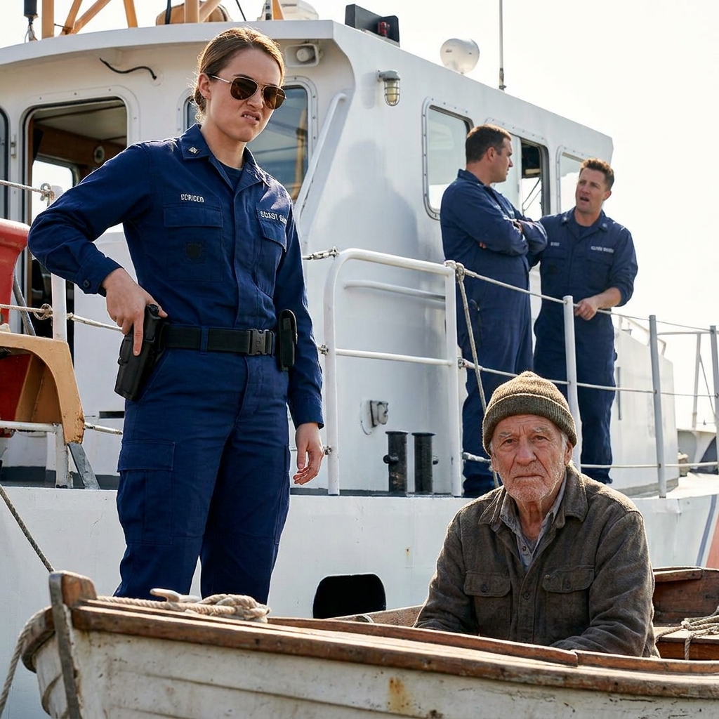A young Coast Guard officer tried to impound my boat and ordered a competency evaluation because of my age. Then the district admiral arrived and called me by a name she didn’t recognize. He saluted anyway.