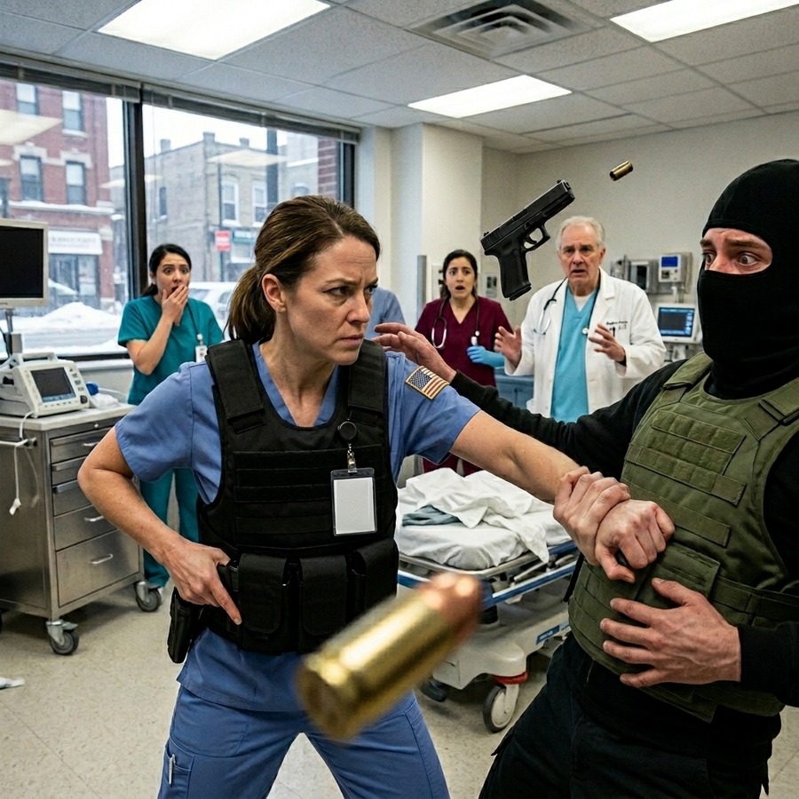 Combat Nurse Disarms An Assassin In The Hospital, Then Faces An Unthinkable Triage: Save A Child-Killer For The Duty Of A Nurse Or Let Him Die In The Name Of Justice?