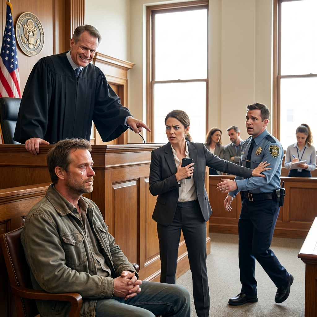 A judge mocked my medals as fake in open court while everyone watched. My public defender leaned over and whispered three words: “They’re on their way.”