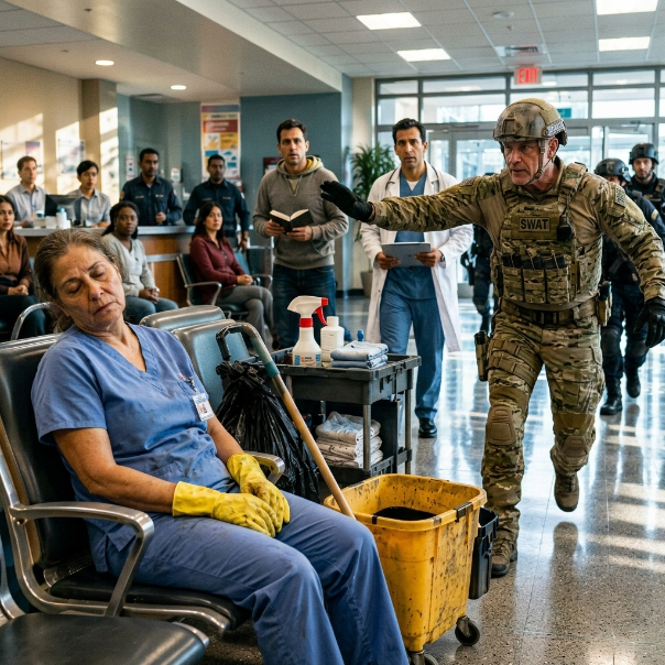 I SWALLOWED the HUMILIATION as the ARROGANT doctor MOCKED my cheap name badge in the CROWDED hallway. The residents snickered, but my expression remained entirely blank. WHAT HIDDEN NIGHTMARES LIVED BENEATH MY UNSETTLING CALM?