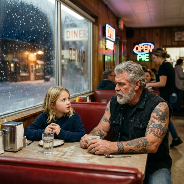 I watched a TERRIFIED little girl sitting ALONE in a freezing diner, carefully drawing horses. But when a DANGEROUS man finally walked through the doors, her frantic warnings meant NOTHING. WILL SHE ESCAPE THE MONSTER SHE CALLS FAMILY?!