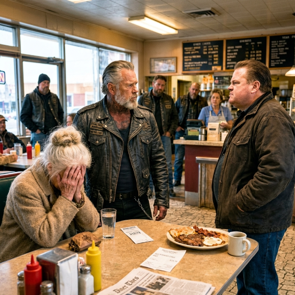 I sat SHIVERING as my nephew devoured a massive breakfast paid for with my stolen heater money.  He reached across the cramped table to grab my last remaining bills.