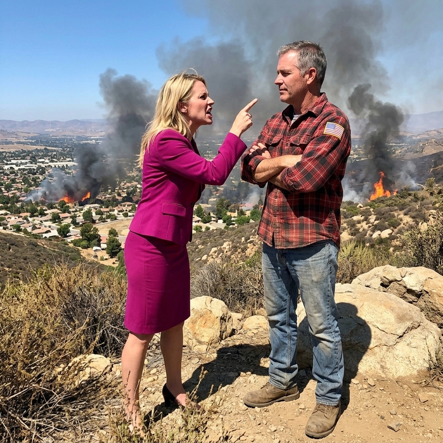 Arrogant Hoa Karen Burned My Wheat Field During Fire Ban, Then Santa Ana Winds Turned Her Entire Neighborhood To Ashes