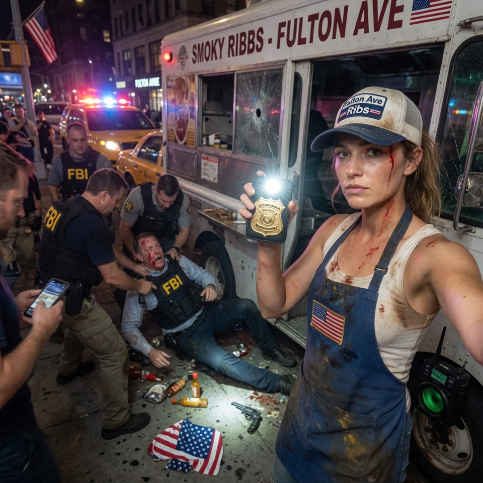 A CORRUPT COP EXTORTED MY BBQ BUSINESS FOR YEARS, BUT WHEN I FLASHED MY SECRET BADGE, THE BATTLE WASN’T OVER — A RADIO CRACKLED WITH WORDS THAT TURNED MY WORLD UPSIDE DOWN… THE TRUTH THAT SHATTERS EVERYTHING?