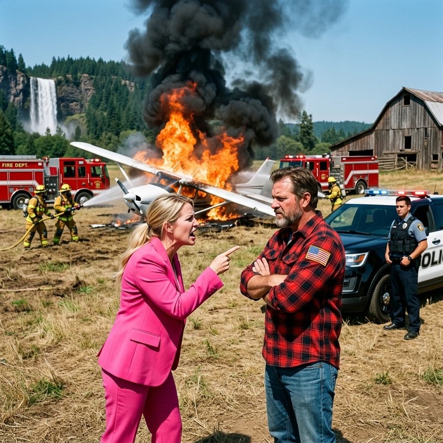 HOA Karen Fined Me $500/Day for a Plane Crash on My Ranch — She Didn’t Know the FAA Was Already Investigating Her