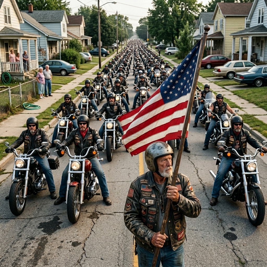 WHOLE STORY: A dying father promised his son 2,000 motorcycles for his birthday. The boy’s mother posted a desperate plea online. Then the neighbors called the police.
