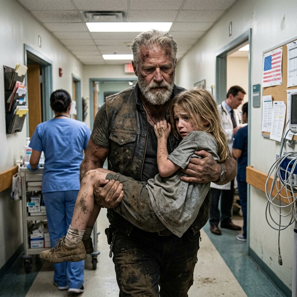 WHOLE STORY: I never thought I’d be the one praying in a hospital waiting room at 3 a.m. — but there I was, a Hell’s Angels president on my knees, asking God to protect a little girl I’d found in an alley.