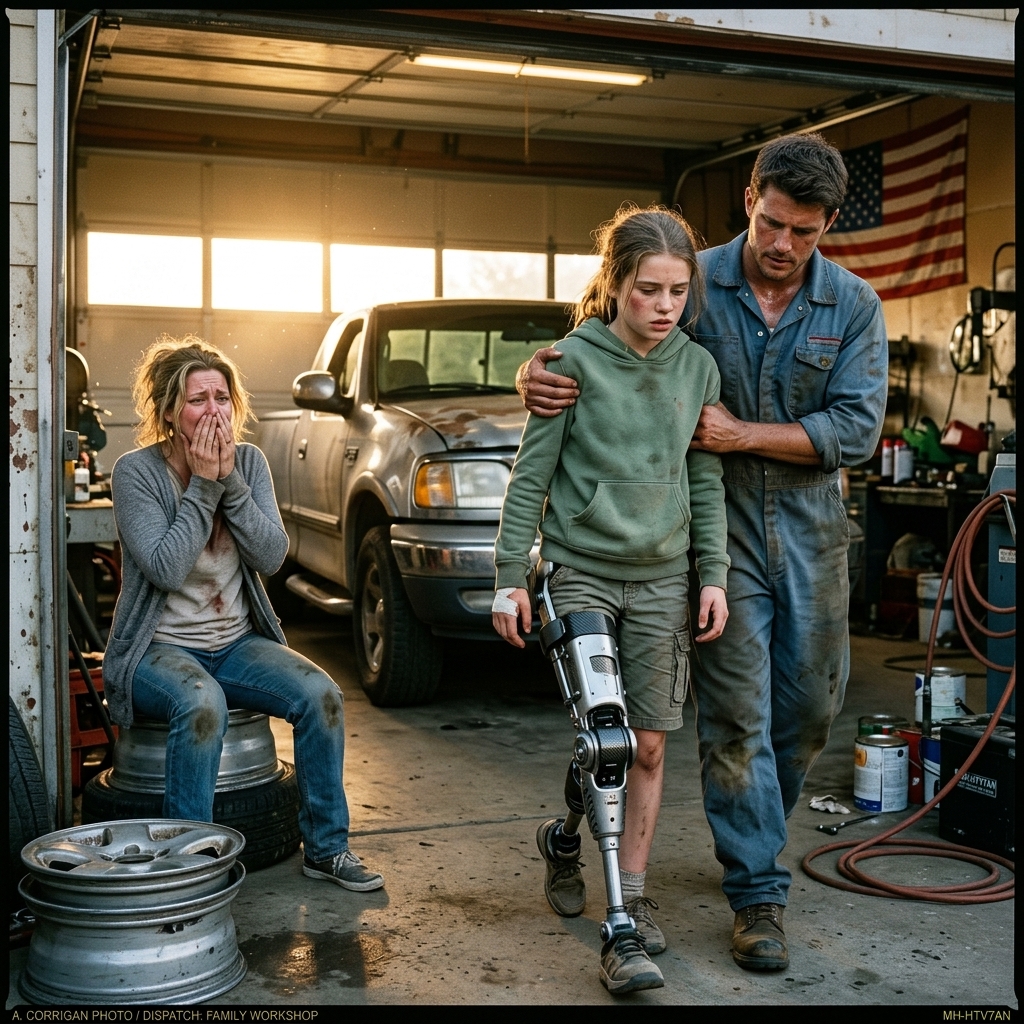 WHOLE STORY: The billionaire’s lawyers showed up at my garage with a cease-and-desist order, but when the disabled girl stood up and walked toward them, even the judge dropped his pen in shock