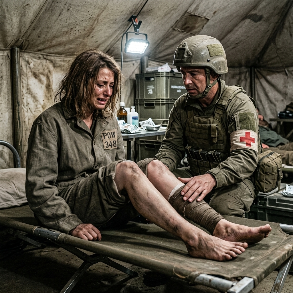 I couldn’t close my legs anymore, and when the American doctor saw my starving body, he knew he had to save me from the enemy who had nearly killed me.