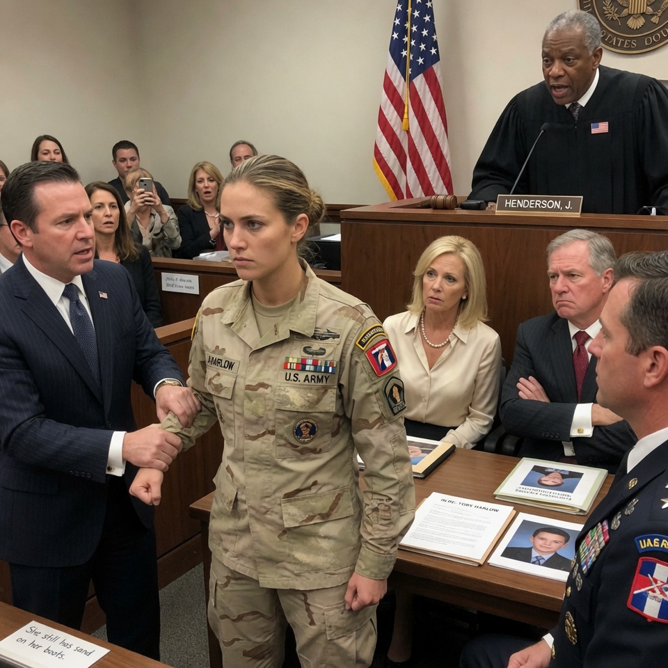 They LAUGHED when I wore COMBAT GEAR to my little brother’s custody hearing, but when their attorney GRABBED my arm, the judge’s face went PALE. THE TRUTH NO ONE HAS TOLD YET…?