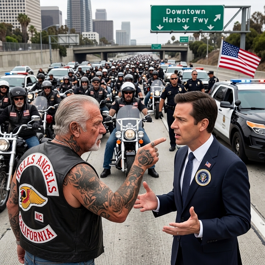 The City Mayor Tried To Ban Biker Leather Jackets By Force — So 600 Hell’s Angels Shut Down the Highway