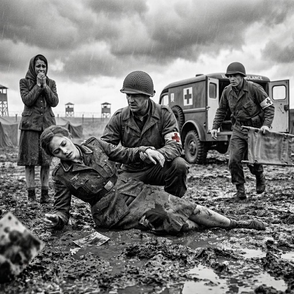 WHOLE STORY: I collapsed in the mud, blood soaking through my dress, and the American medics ran toward me instead of raising their rifles.
