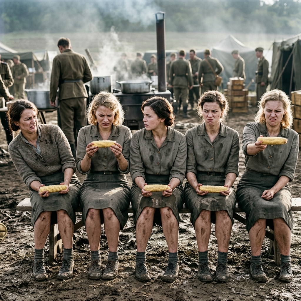 WHOLE STORY:  When American soldiers handed me a grilled corn cob, I nearly threw it at their feet—pig food for German women, I thought, until I bit into it and everything I believed about the enemy crumbled.