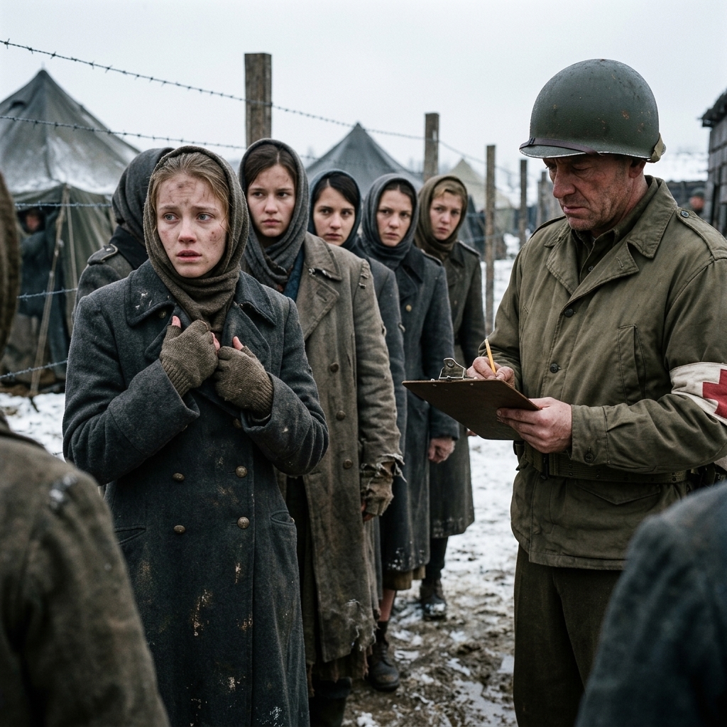 WHOLE STORY: Open your coat. Three words that made 80,000 German women POWs believe their worst nightmares were about to become real — but what the American soldiers actually did next shattered everything they had been taught to fear.