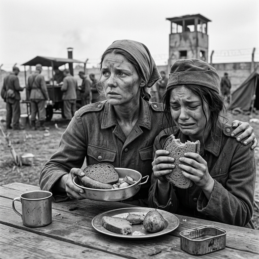 WHOLE STORY:  “After years of Nazi lies, German POWs were handed a hot dog on July 4th—and their entire world shattered in that single bite.”