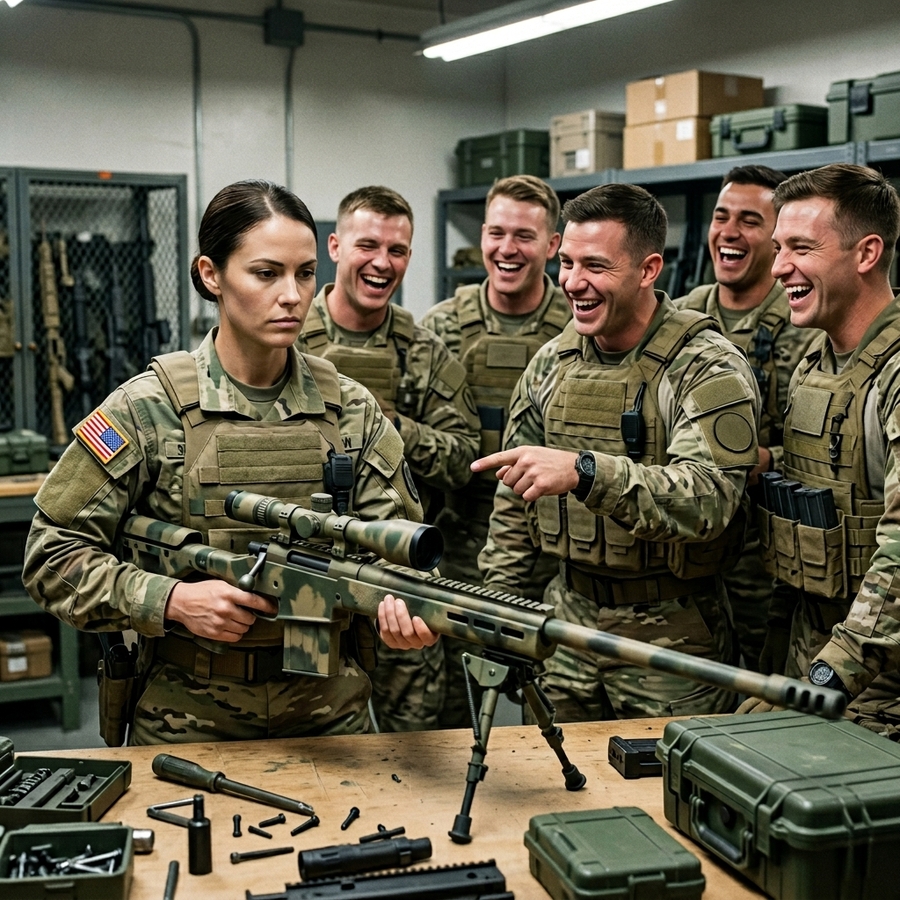 They Called Her Broken Rifle Junkyard Scrap — But When It Made The Most Impossible 2-mile Shot In Navy Seal History, They All Froze