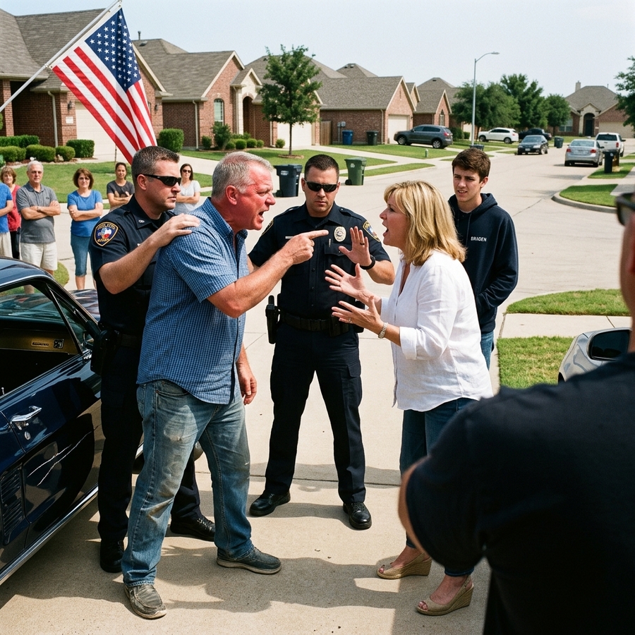 HOA Karen Called Cops On Me When Her Son Demanded My Mustang — She Didn’t Know I’m The Police Chief
