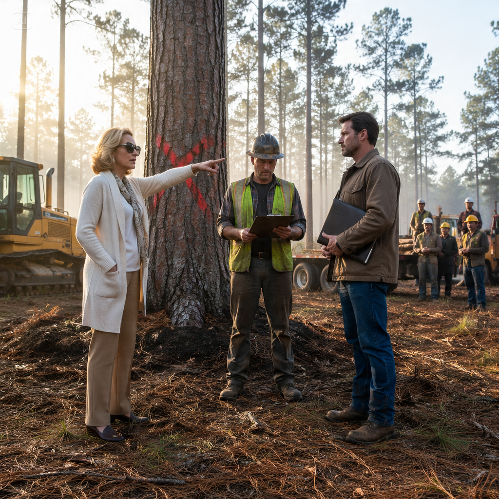 THIS HOA KAREN SOLD MY ENTIRE $9M PINE FOREST TO LOGGERS BEHIND MY BACK