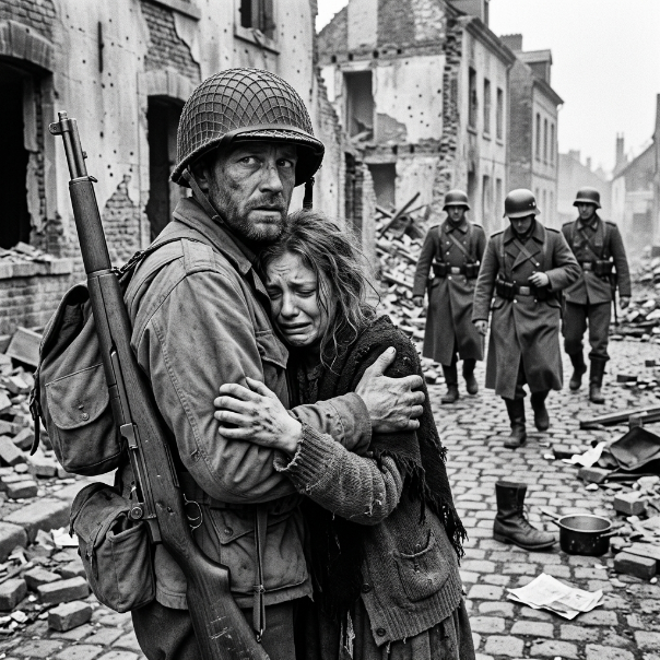 When a terrified German nurse dug her trembling nails into my uniform to hide from a ruthless Soviet major, my split-second decision to betray my own American commanders left my heart pounding in my chest and sparked a d*adly standoff with no escape.