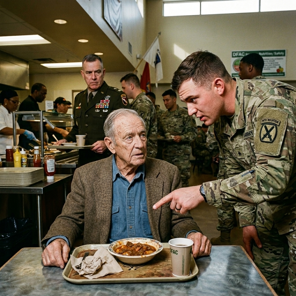 WHOLE STORY: THE MOMENT Petty Officer Miller opened his mouth, the mess hall felt the shift.