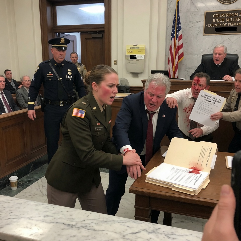 My wealthy father DRAGGED me to court, MOCKING my sacrifice. He DEMANDED the judge ERASE me from the will. Then a BLOOD-STAINED file landed on the bench… The HIDDEN truth that destroyed him! 👇