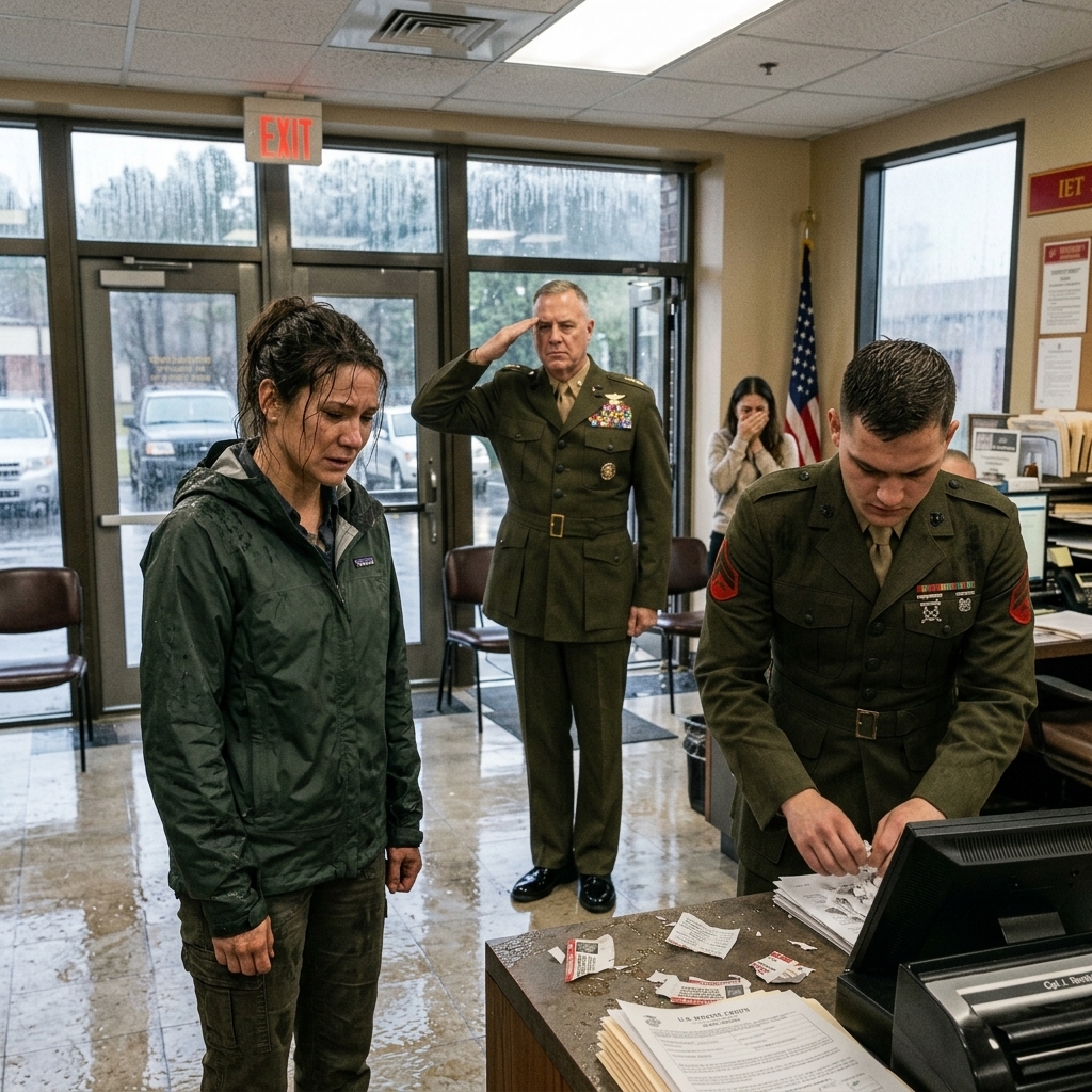 WHOLE STORY: I Stood In The Rain At The Visitor Center Gate While A 20-Year-Old Lance Corporal Tore My Credentials To Shreds, Then Looked Me Dead In The Eye And Sneered—Because Without A Driver Or An Aide, He DECIDED I Could Not Be Real