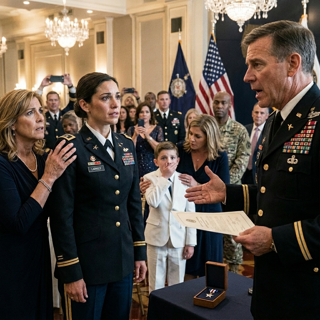 WHOLE STORY: “Don’t embarrass us,” she whispered, her smile frozen for the generals and senators around us.