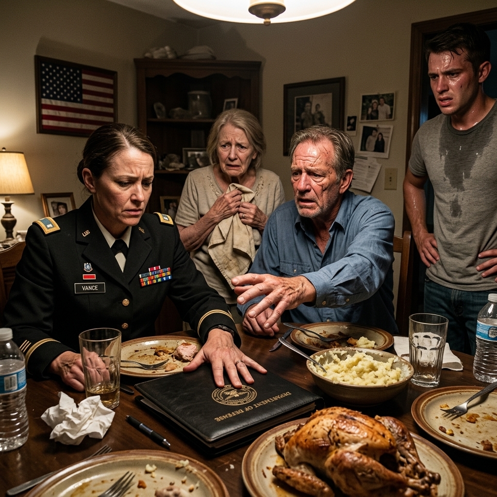 WHOLE STORY: The dinner plates were STILL warm when my father slid the fake confession across the table.