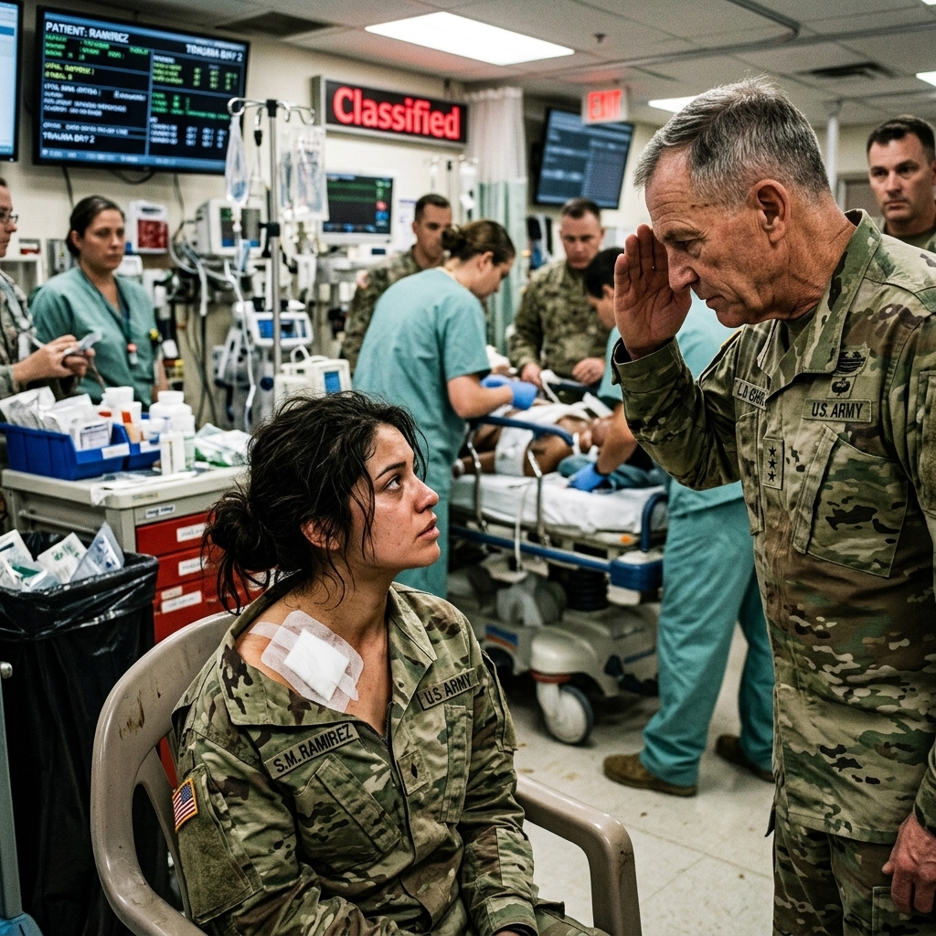 WHOLE STORY: FORTY-TWO MEN. ONE FEMALE CORPSMAN. AND A SECRET THAT JUST WALKED IN BLEEDING.. THE ADMIRAL’S FACE WENT WHITE WHEN HE READ MY FILE. THEN THE ALARMS BEGAN.