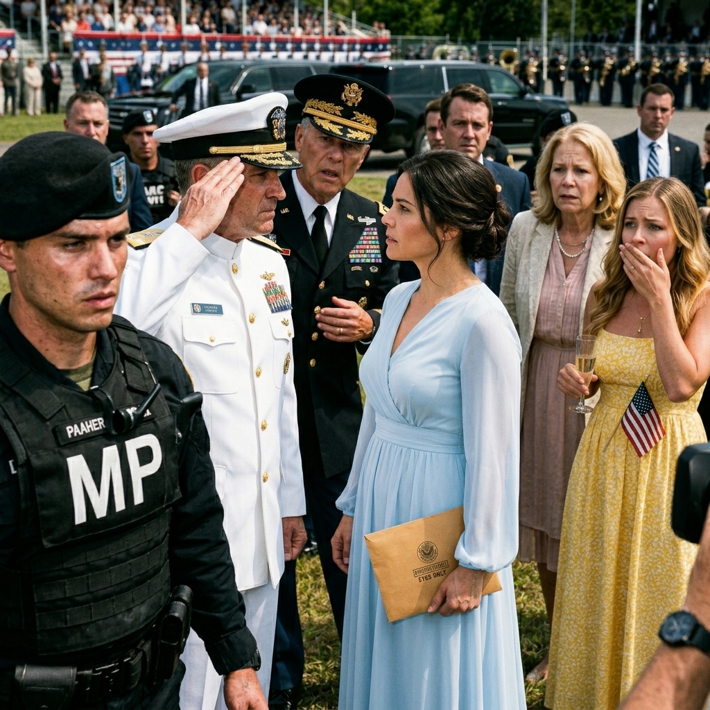 WHOLE STORY: The four-star general SALUTED me as military police moved to drag me off the base.