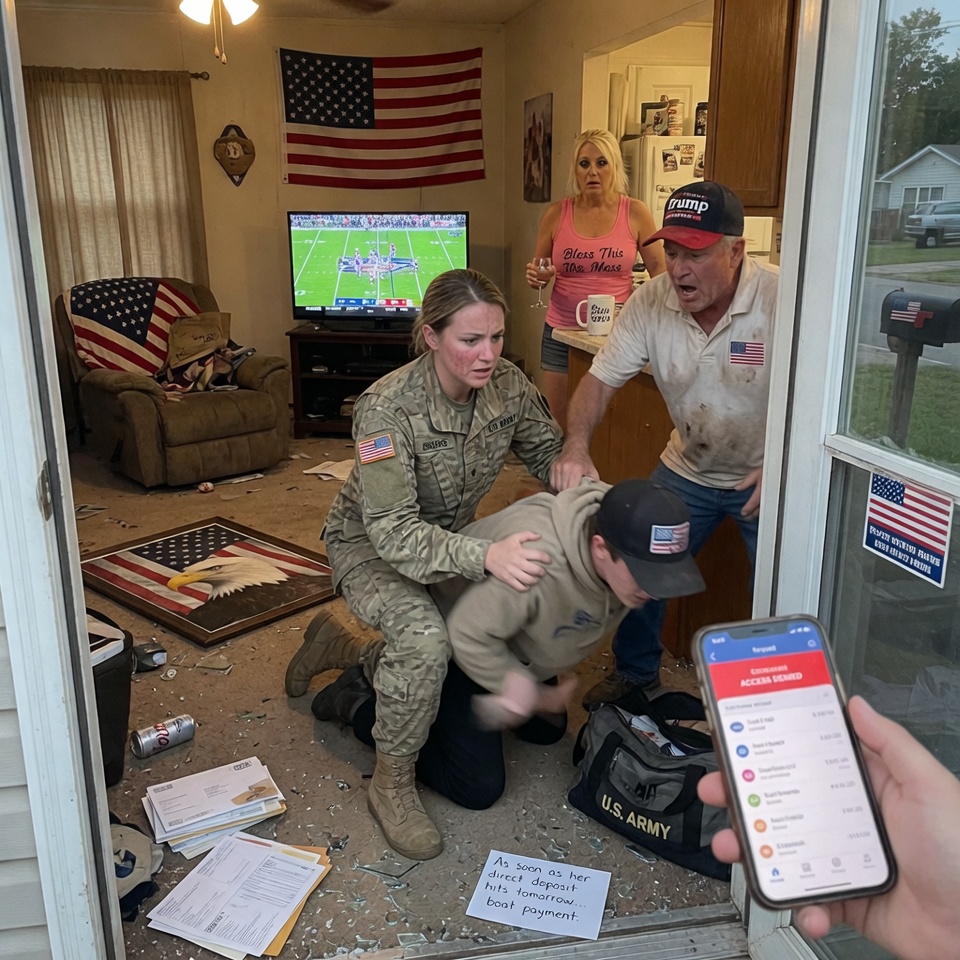 I SURVIVED COMBAT BUT CAME HOME TO A DRAINED BANK ACCOUNT. MY FAMILY STOLE MY IDENTITY. WHEN I CONFRONTED THEM, MY FATHER ATTACKED ME—BUT HE FORGOT ONE DETAIL. THE TRUTH THAT REMAINS UNRESOLVED?