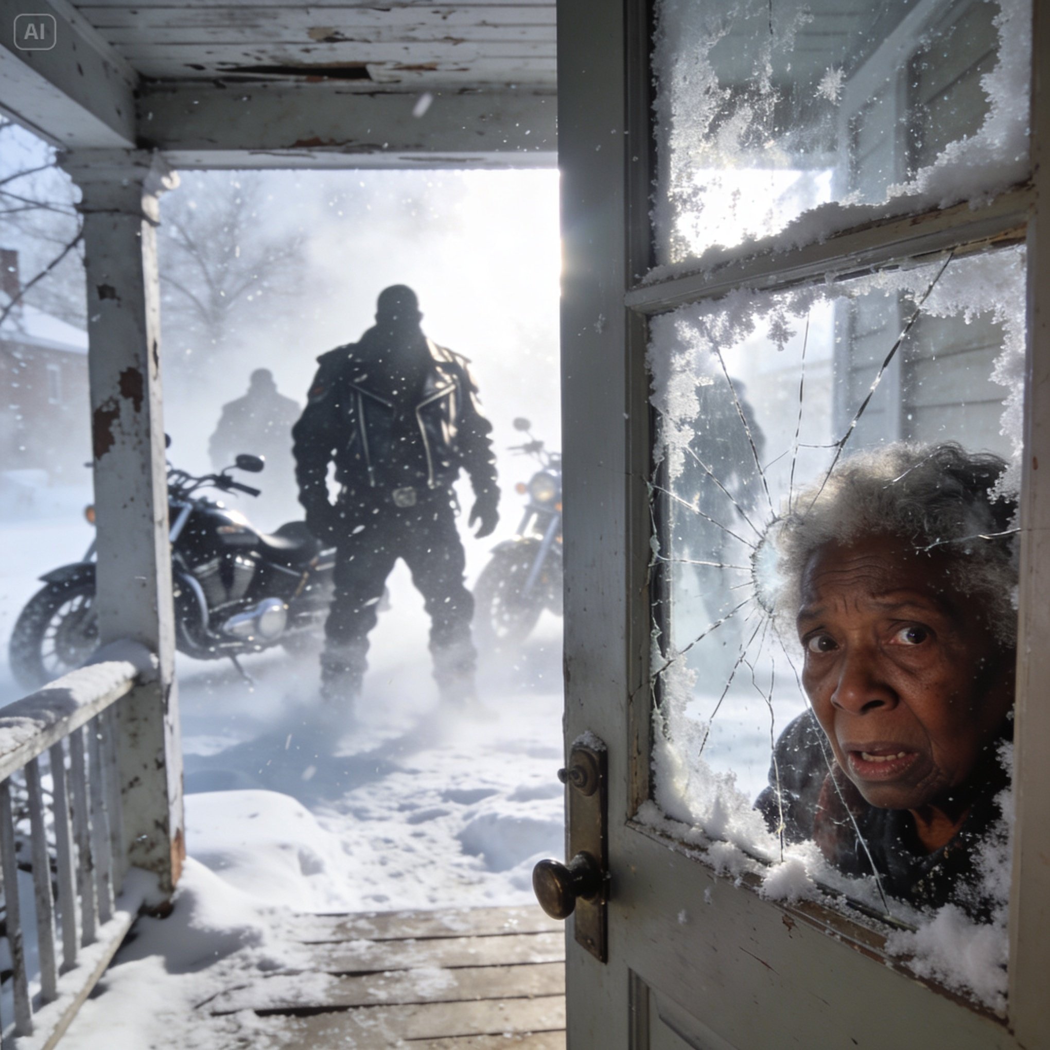 I OPENED my freezing door to SAVE nine TERRIFYING bikers, but my desperate PRAYERS brought absolutely NOTHING instead.