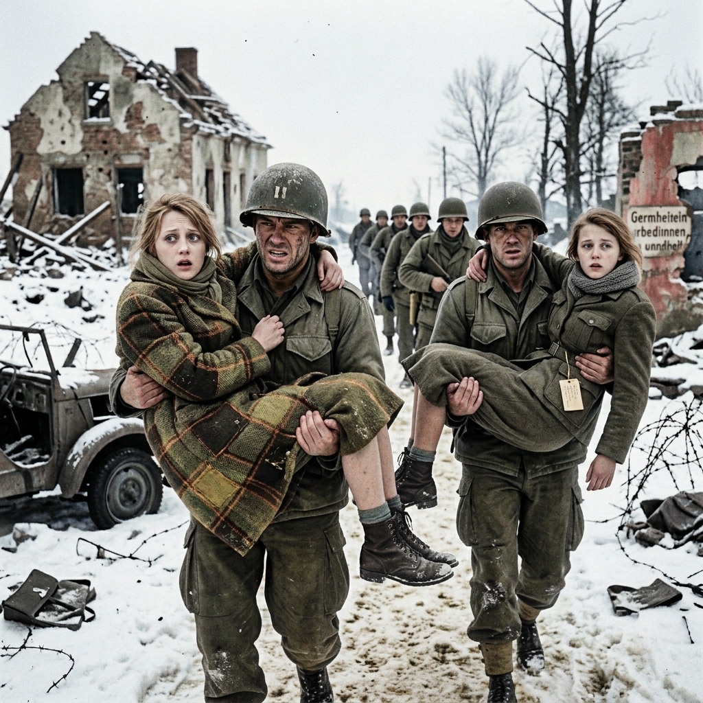 WHOLE STORY: I CLUTCHED my small notebook as the American soldiers opened the cellar door — the same notebook where I recorded our fear of the cold more than the enemy.