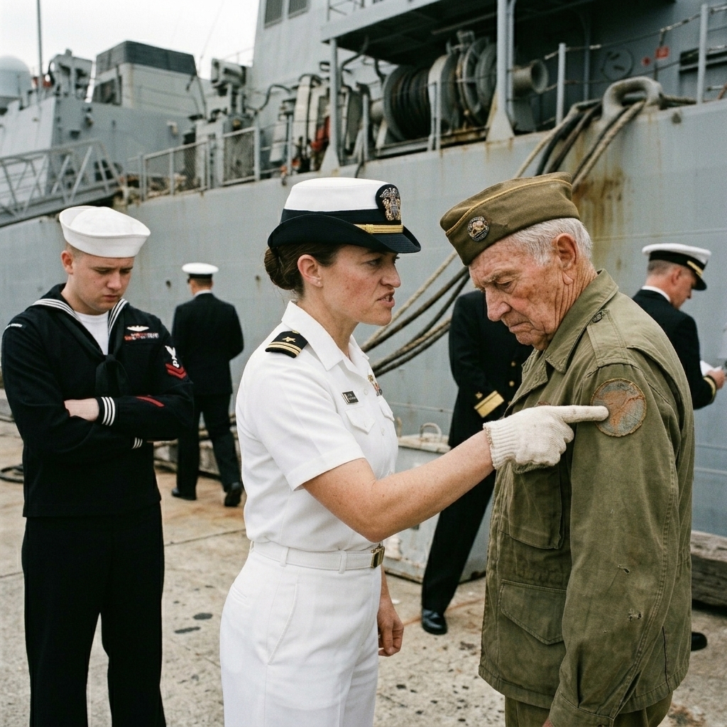 WHOLE STORY: I WAS 89 YEARS OLD AND THE SECRETARY OF THE NAVY HIMSELF HAD INVITED ME. BUT A TWENTY-SIX-YEAR-OLD LIEUTENANT WAS ABOUT TO HAVE ME DETAINED IN FRONT OF THREE HUNDRED STRANGERS.