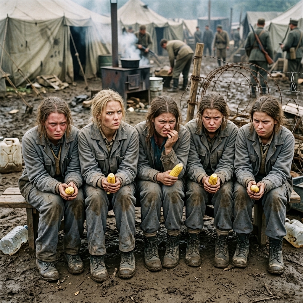 WHOLE STORY: I STOOD in that muddy camp, starving, as an American soldier handed me a yellow cob dripping with butter, and I refused to touch it.